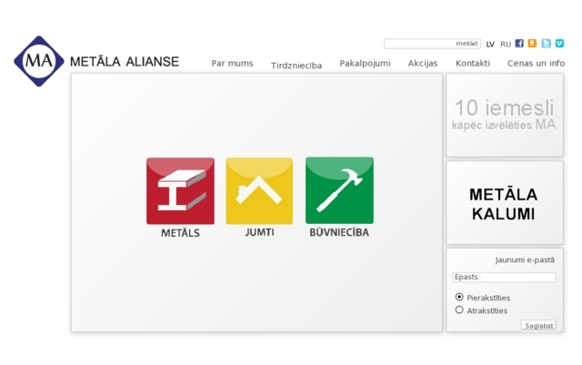 Metāla alianse, SIA