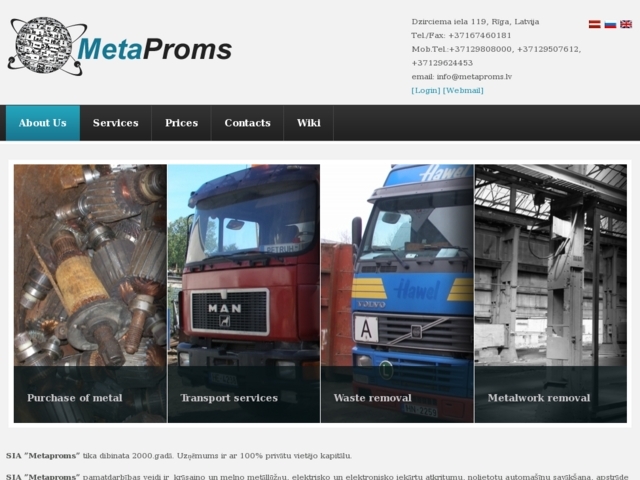Metaproms, SIA